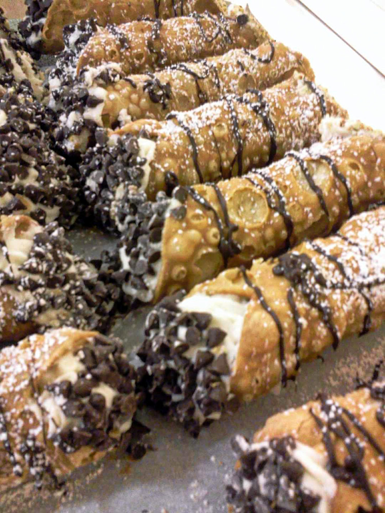 Cannoli with Chocolate Chips in Cave Creek